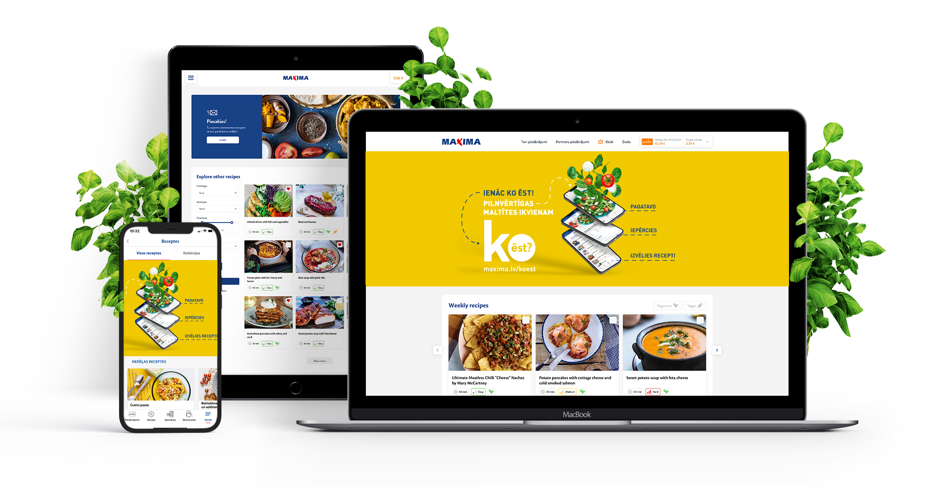 Explore recipes from everywhere