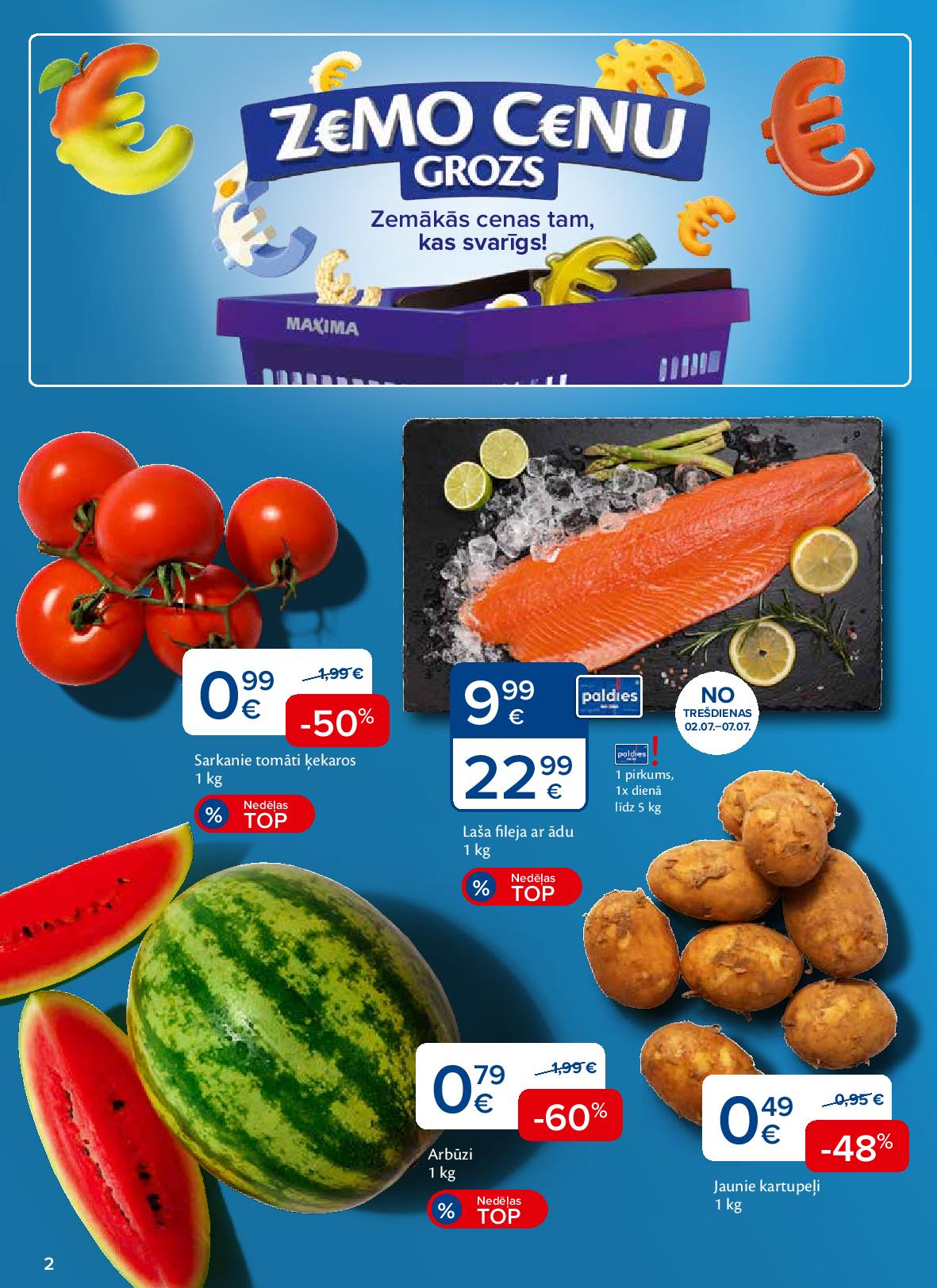 Zemo cenu grozs 01.07.-07.07.2025
