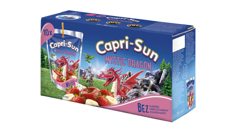 Sulas dzēriens CAPRI SUN Mystic Dragon, 10x200ml