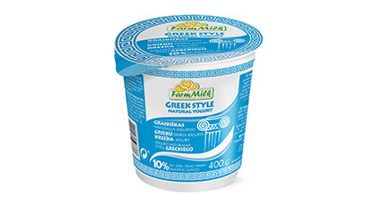 Grieķu jogurts FARM MILK 10%, 400g
