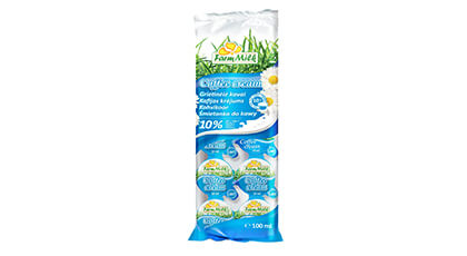 Saldais krējums FARM MILK UHT 10%, 10x10ml