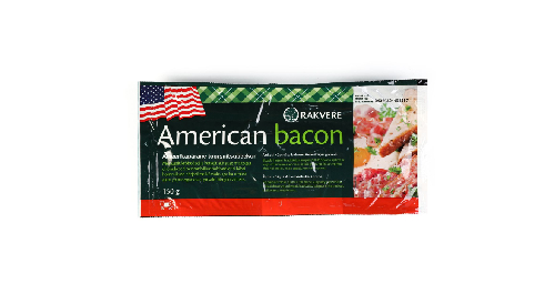 A/k c/g bekons Amerikāņu RAKVERE, 150g