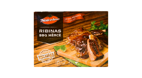 Cūkas ribiņas BBQ mērcē, 500g