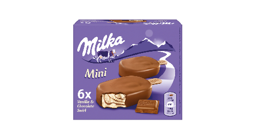 Saldēj.MILKA Mini Stick multip., 6x37,5g