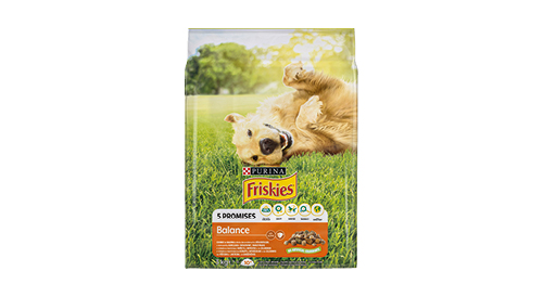 Sausā suņu barība FRISKIES ar vistu, 3 kg