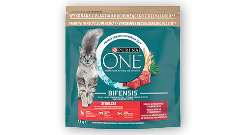 Sausā kaķu barība PURINA ONE, 1,5 kg