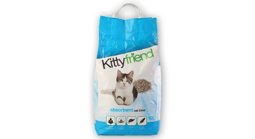 Smiltis kaķu tualetei KITTYFRIEND, 10 l, necementējošas