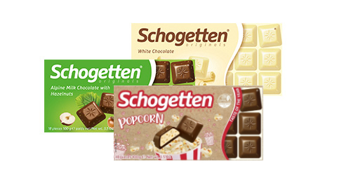 Шоколад Schogetten Dark Cocoa Pomegranate Blueberry 100гр