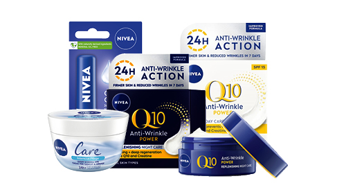 Sejas kopšanas līdzekļiem NIVEA
