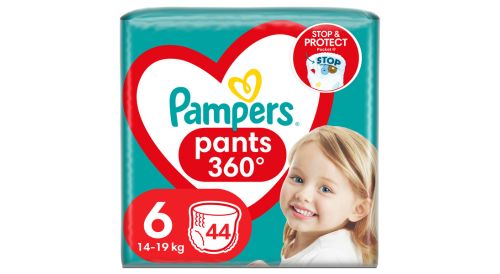 Autiņb.biksīt.PAMPERS S6 15+ kg 44gab.