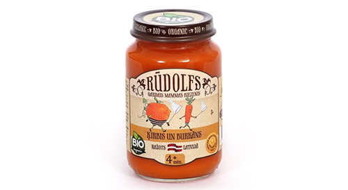 BIO biezen.RŪDOLFS ķirb.un burk. 4+ 190g