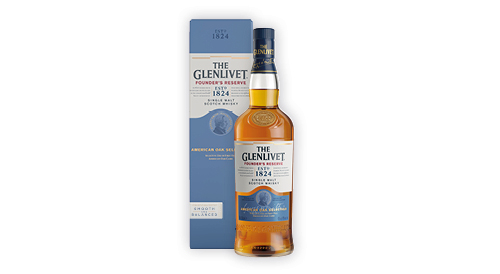 Viskijs GLENLIVET Reserve 40% 0,7L