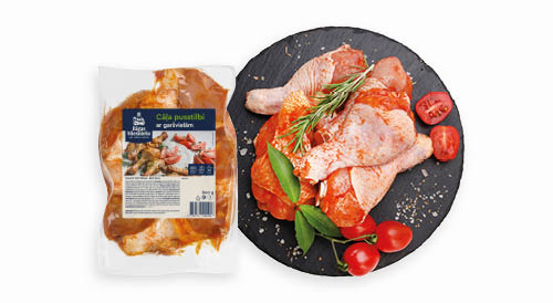 Cāļa pusstilbi garšvielās RĪGAS MIESNIEKS, 800 g