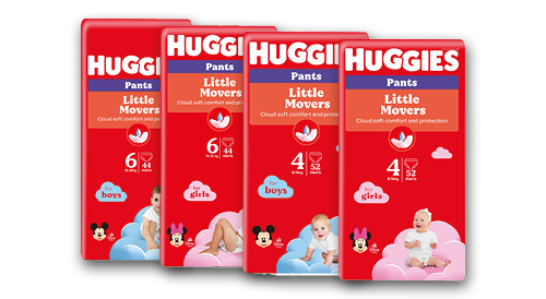 Autiņbiksītēm HUGGIES PANTS
