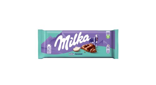 Piena šok.kokosriekstu Bubbly MILKA 97g
