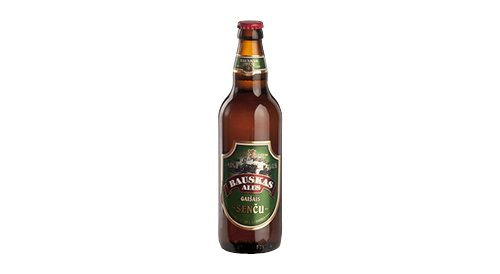 Gaišais alus BAUSKAS SENČU, 500 ml, 4% alk.