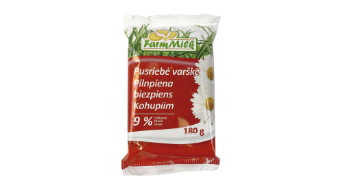 Biezpiens FARM MILK, 180 g, 9%