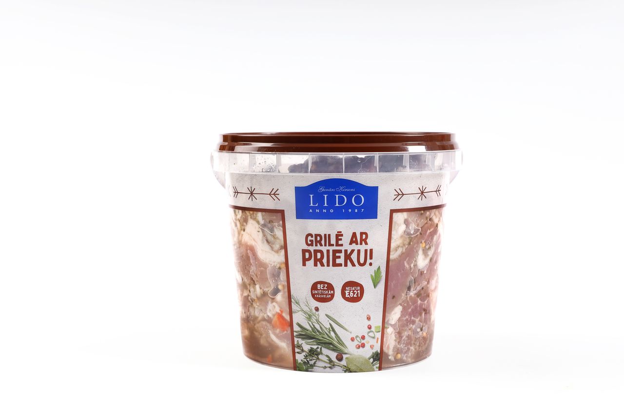 Cūkgaļas šašliks Klasiskais LIDO 900g