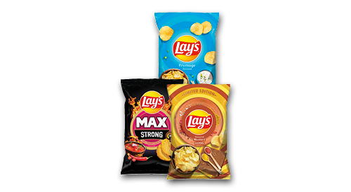 Kartupeļu čipsi LAY’S, 120 g vai 130 g, trīs veidi