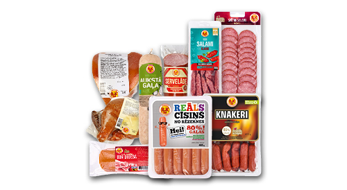 Pārstrādātās gaļas produkcijai RGK