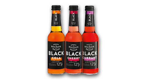 Alkoholiskais kokteilis BLACK BALSAM, 250 ml, 12% alk., trīs veidi