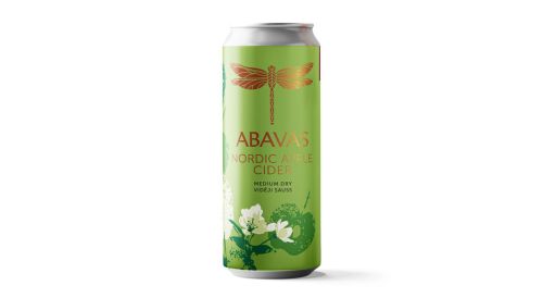 Sidrs ABAVAS Ziemeļu ābols, 0,33 ml, 6% alk.