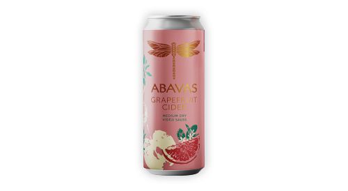 Sidrs ABAVAS Ziemeļu ābols-greipfrūts, 0,33 ml, 5% alk.