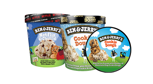 Saldējums BEN&JERRY’S, 405 g vai 406 g, divi veidi