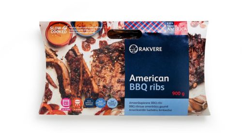 Amerikāņu BBQ Gril-ribas 900g
