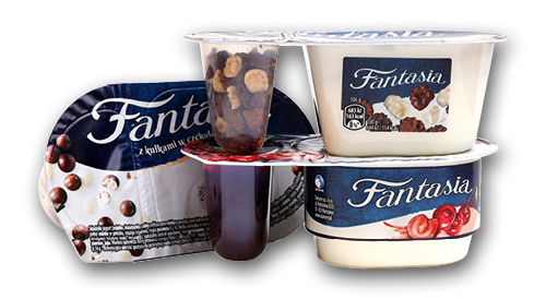 Jogurts FANTASIA, 100-118 g, trīs veidi