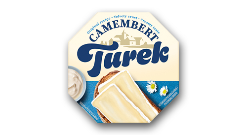 Pelējuma siers CAMEMBERT NATURAL TUREK, 120 g