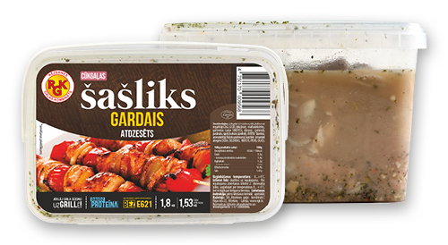 Cūkgaļas šašliks GARDAIS RGK, 1,8 kg